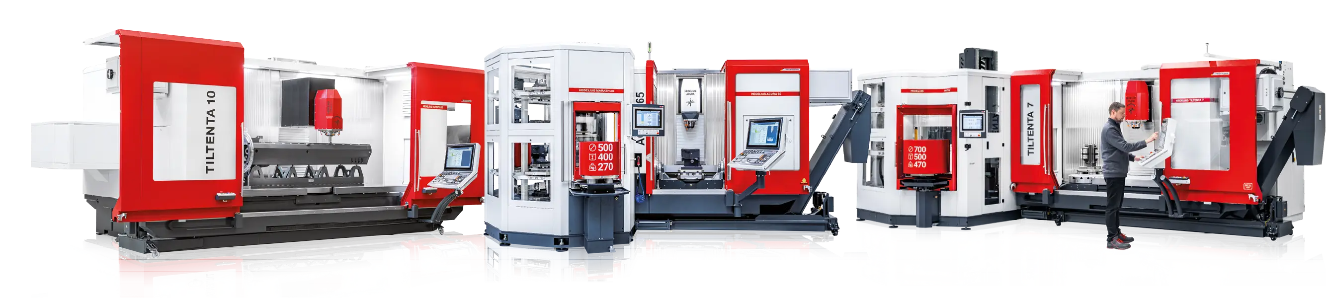HEDELIUS CNC-Bearbeitungszentren und Automationen auf der EMO 2025