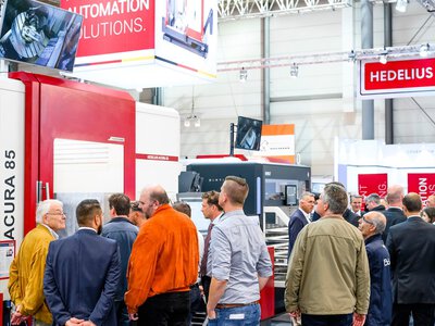 HEDELIUS auf EMO 2019 Rüstzeitoptimierung + Automation