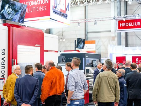 HEDELIUS auf EMO 2019 Rüstzeitoptimierung + Automation
