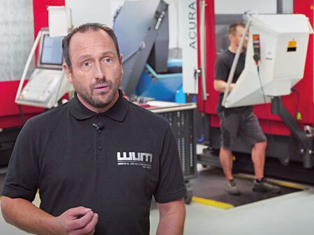 Referenz WuM Werkzeug- und Maschinenbau setzt auf HEDELIUS Bearbeitungszentren Tiltenta-7, Acura 85 und Forte 11