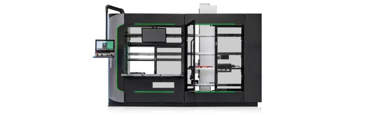 INDUMATIK VL200 CNC Automation mit Vertikallagersystem