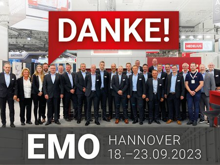 HEDELIUS bei der EMO 2023