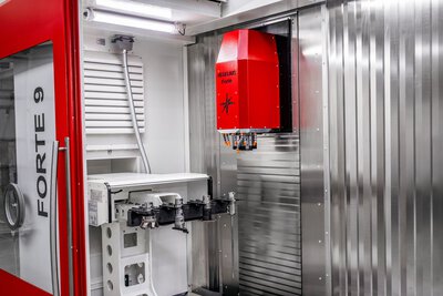 Magazine supplementare per strumenti lunghi e grandi diametri fino a 210 mm di diametro e 600 mm di lunghezza per centri di lavorazione CNC