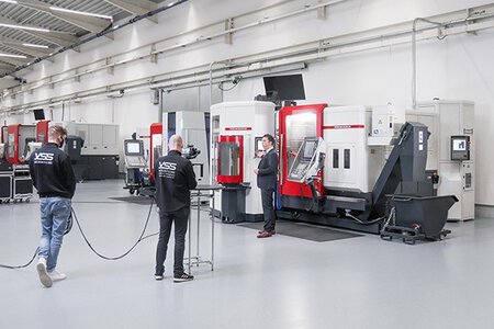 LIVE-Stream im Technologiezentrum HEDELIUS