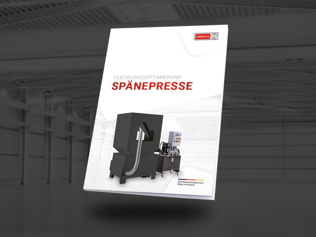 HEDELIUS Spänepresse, Wirtschaftlichkeit und Fertigungsoptimierung
