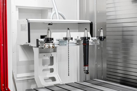 HEDELIUS Pick-UP Magazin + Werkzeug automatisch wechseln