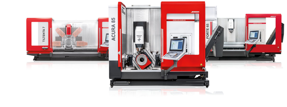 HEDELIUS machine finder ACURA 85, TILTENTA 7, FORTE 65 series