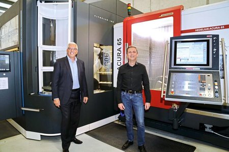 Erfahrungsbericht Tscharner Mechanik Lohnfertigung setzt auf HEDELIUS 5-Achs-BEarbeitungszentrum ACURA-65