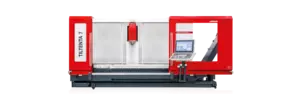 5-Achs-Bearbeitungszentrum TILTENTA 7-2600 NEO MARATHON mit schwenkbarer Hauptspindel und versetztem NC-Rundtisch zur seitlichen Automation mit MARATHON SR415