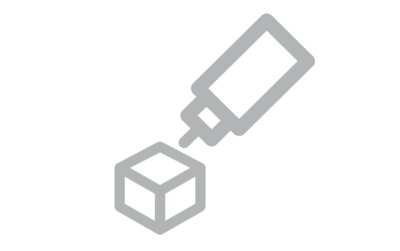 Symbol von einem Block, der bearbeitet wird