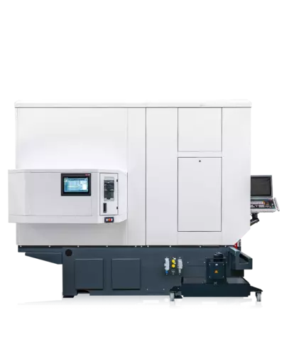HEDELIUS tool magazine with TNC7 operating terminal for TILTENTA and FORTE CNC machining centers